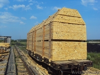 Пиломатриал(доска, брус) в вагонном объёме из России - Изображение #1, Объявление #516485