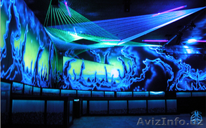 флуоресцентная краска,  незабываемый дизайн